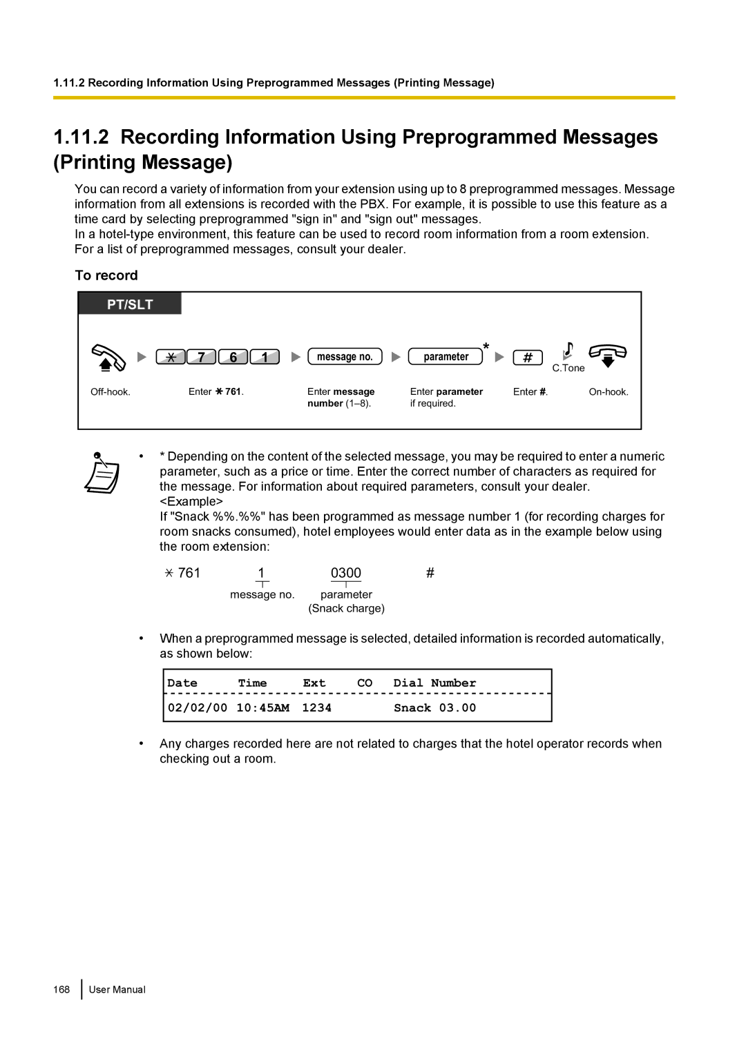 Panasonic KX-NCP500 manual 761 0300 