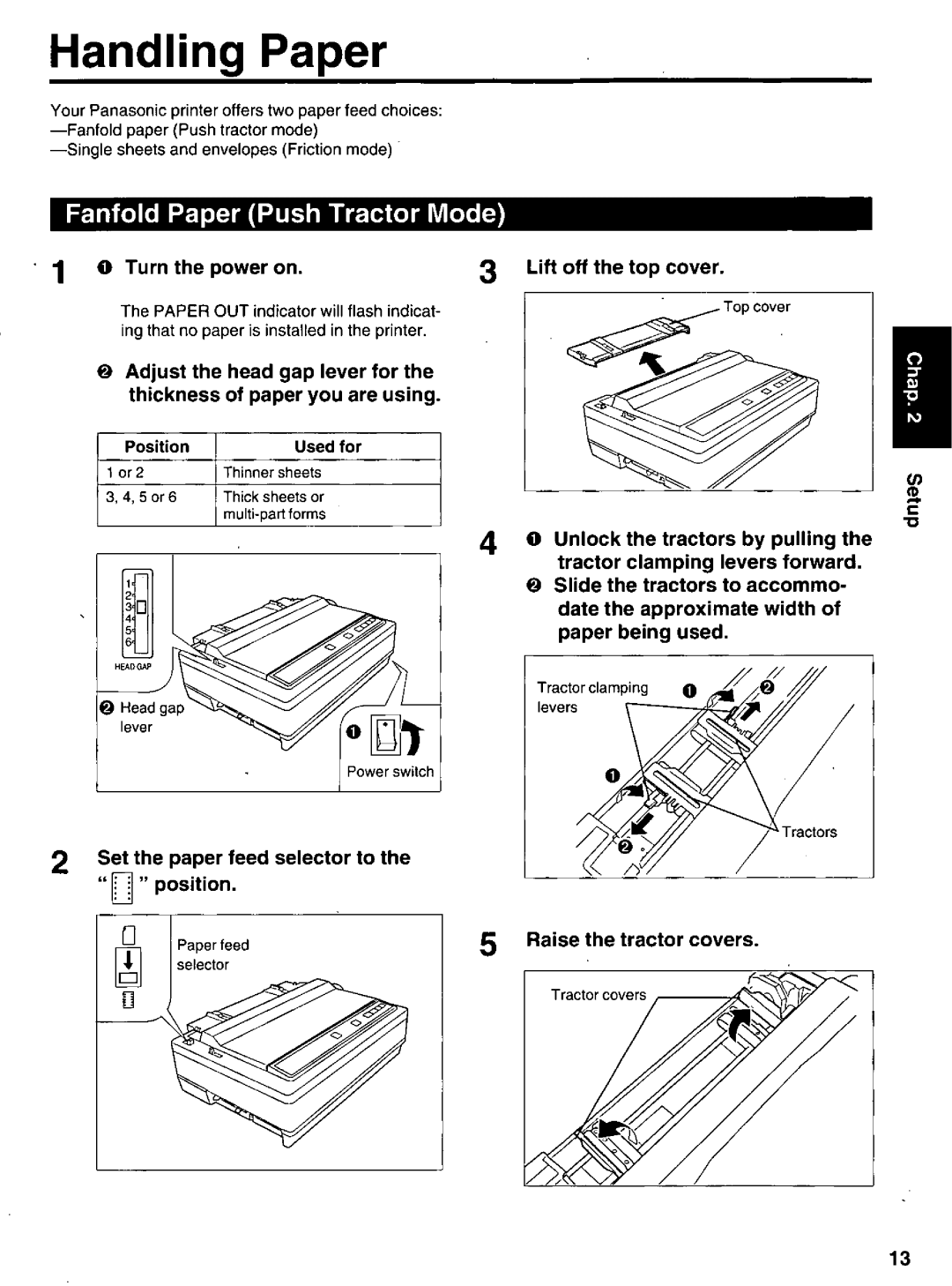 Panasonic KX-P1131 manual 