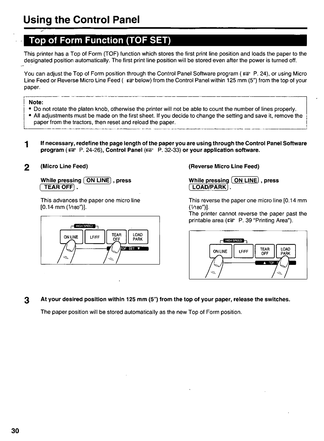 Panasonic KX-P1131 manual 