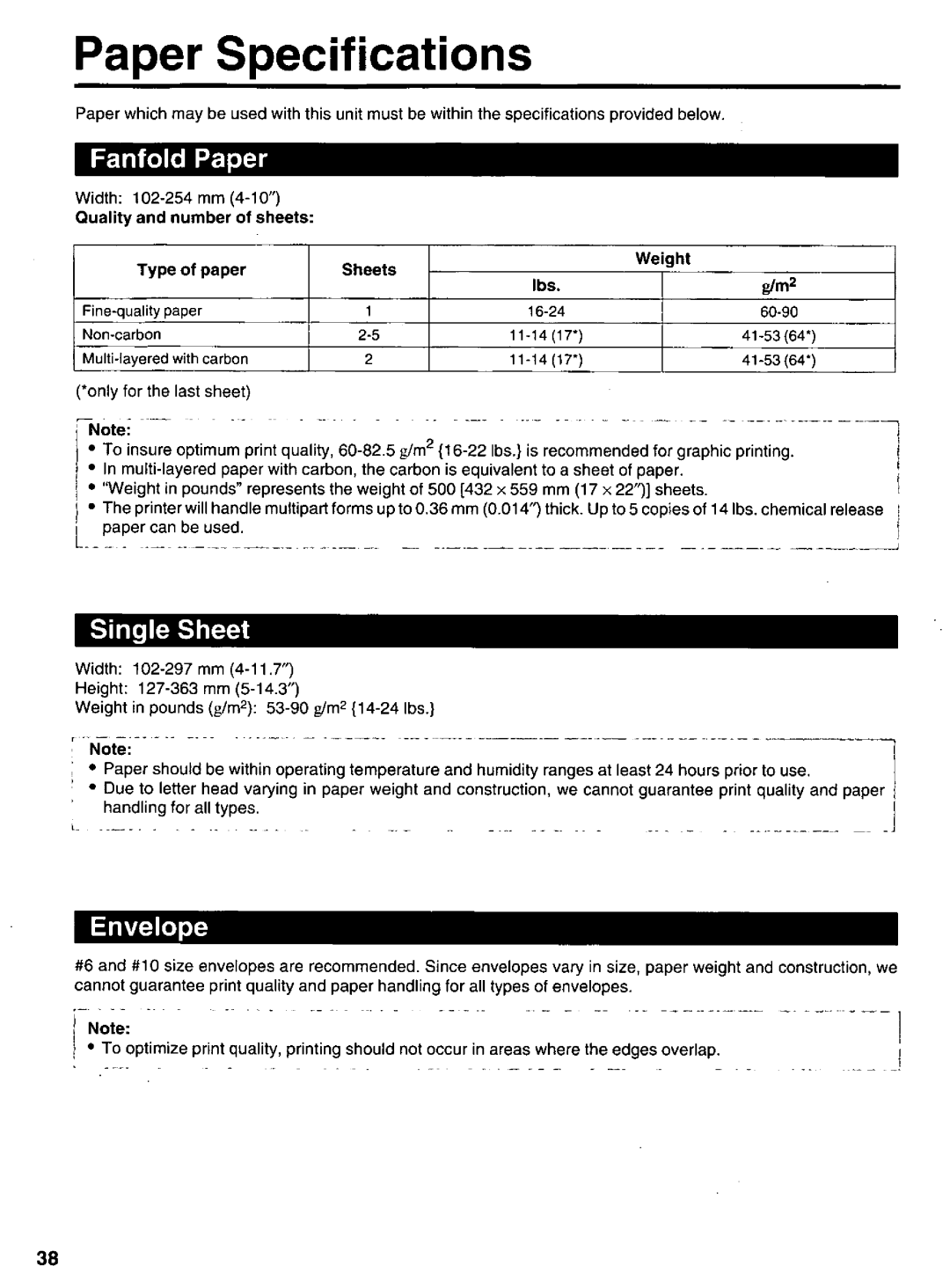 Panasonic KX-P1131 manual 