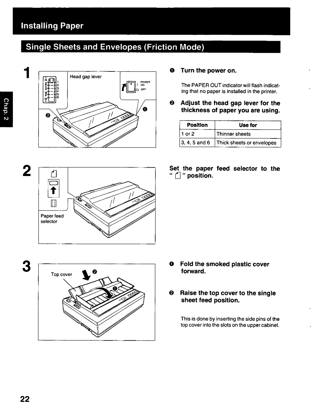 Panasonic KX-P2023 manual 