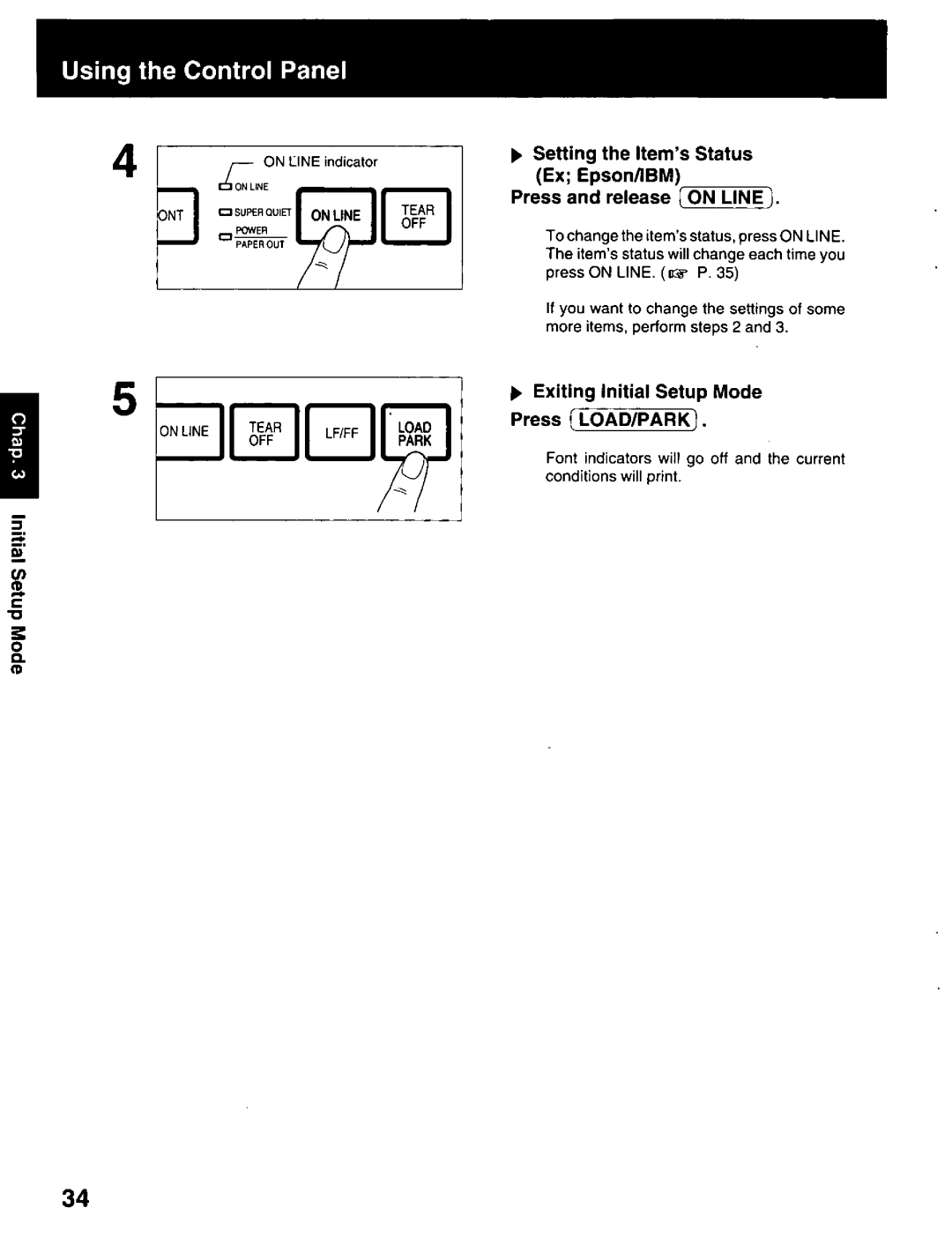 Panasonic KX-P2023 manual 