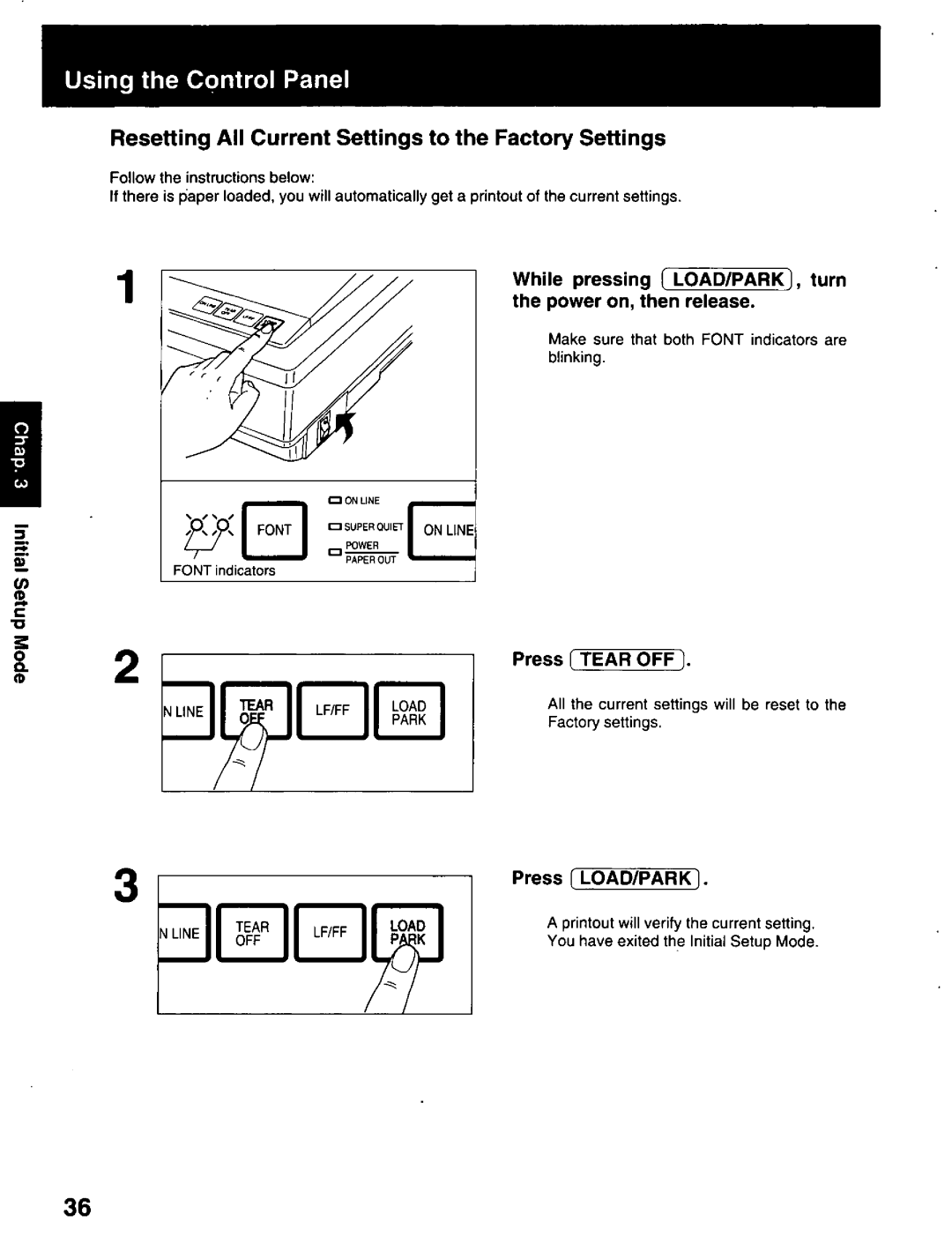 Panasonic KX-P2023 manual 