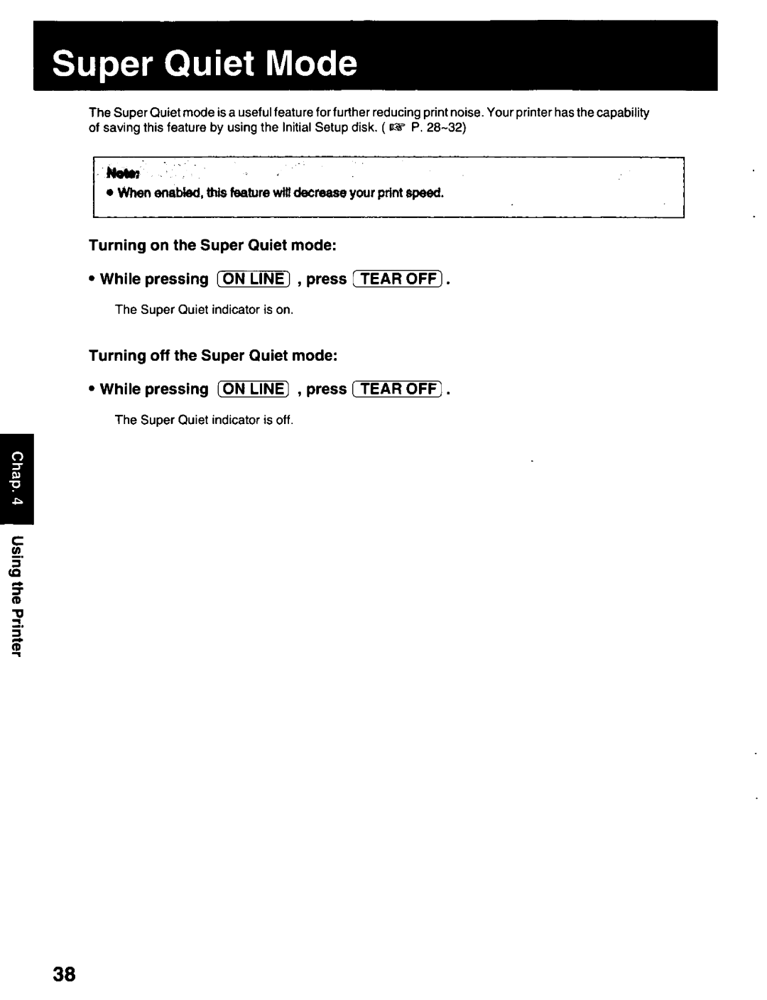 Panasonic KX-P2023 manual 