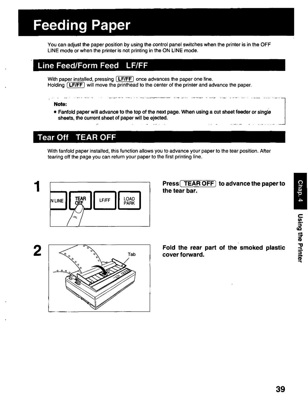 Panasonic KX-P2023 manual 