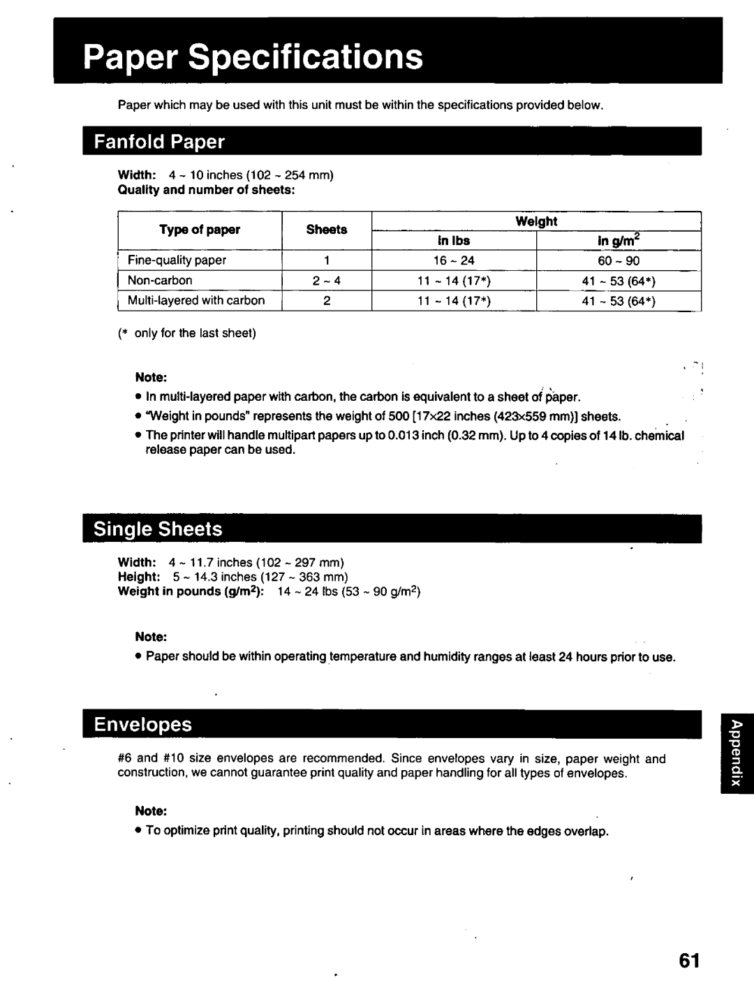 Panasonic KX-P2023 manual 