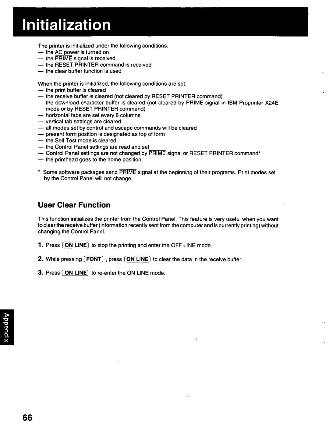 Panasonic KX-P2023 manual 