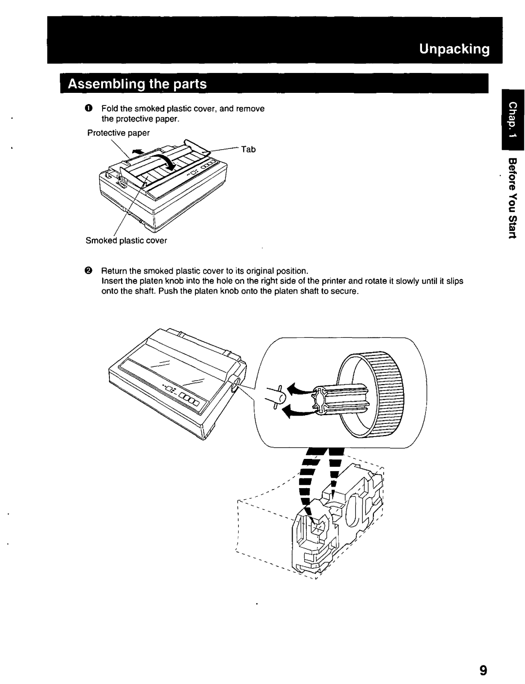 Panasonic KX-P2023 manual 