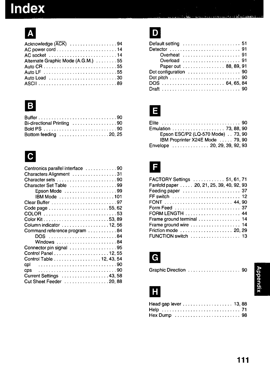 Panasonic KX-P3123 manual 