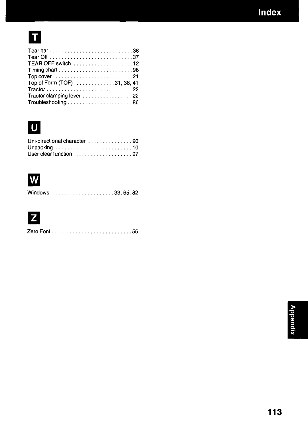 Panasonic KX-P3123 manual 