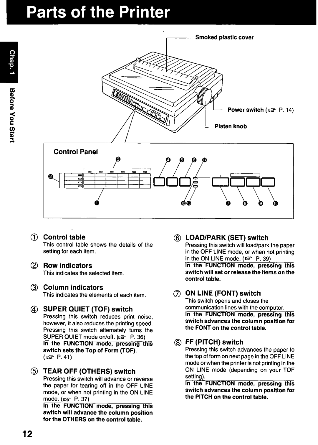 Panasonic KX-P3123 manual 