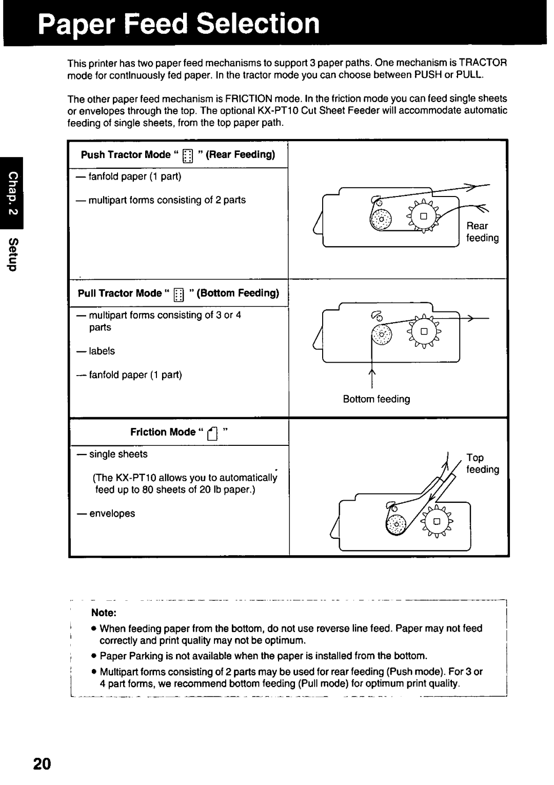 Panasonic KX-P3123 manual 