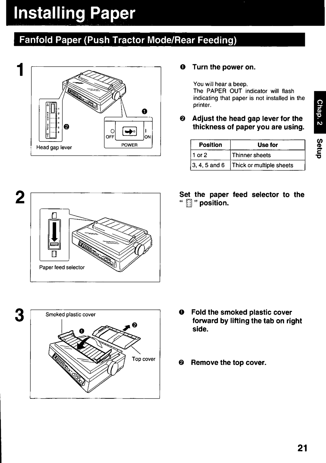 Panasonic KX-P3123 manual 