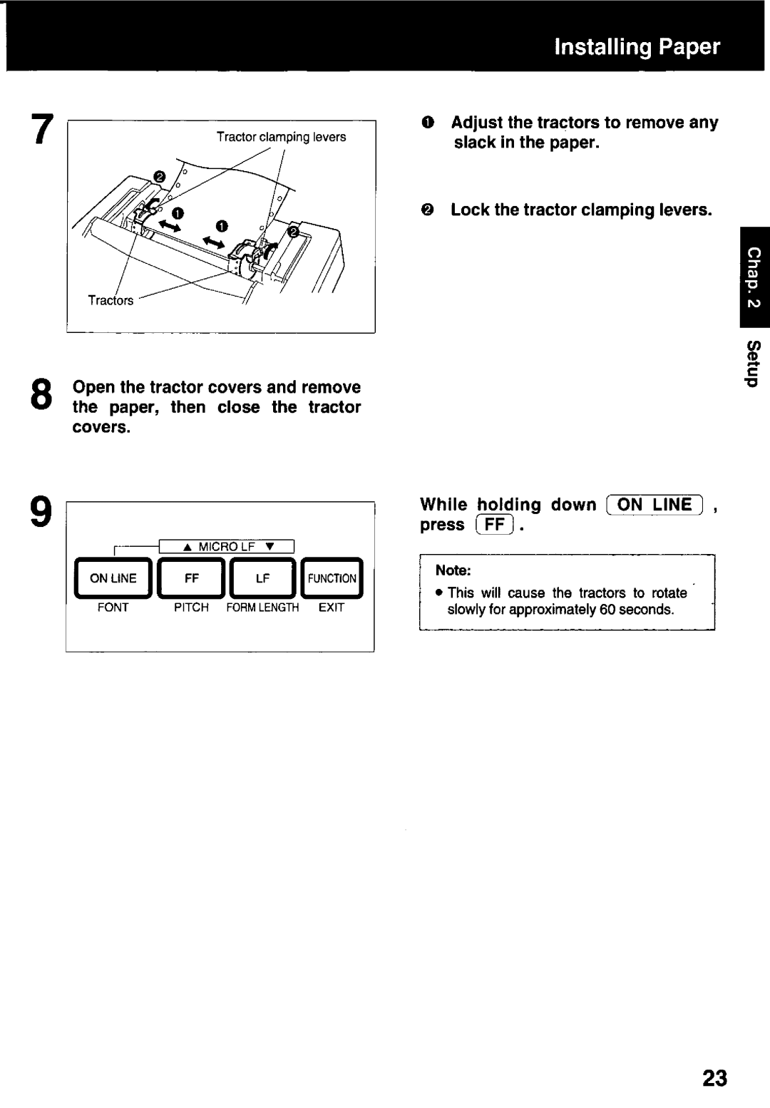 Panasonic KX-P3123 manual 