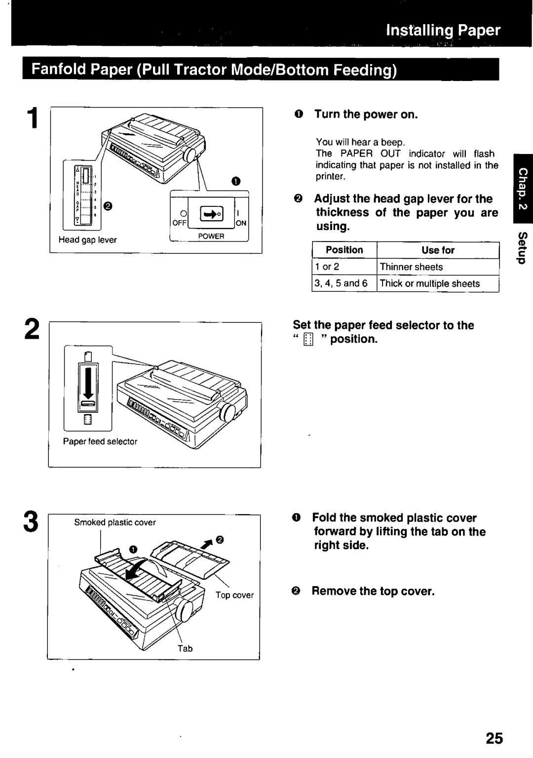 Panasonic KX-P3123 manual 