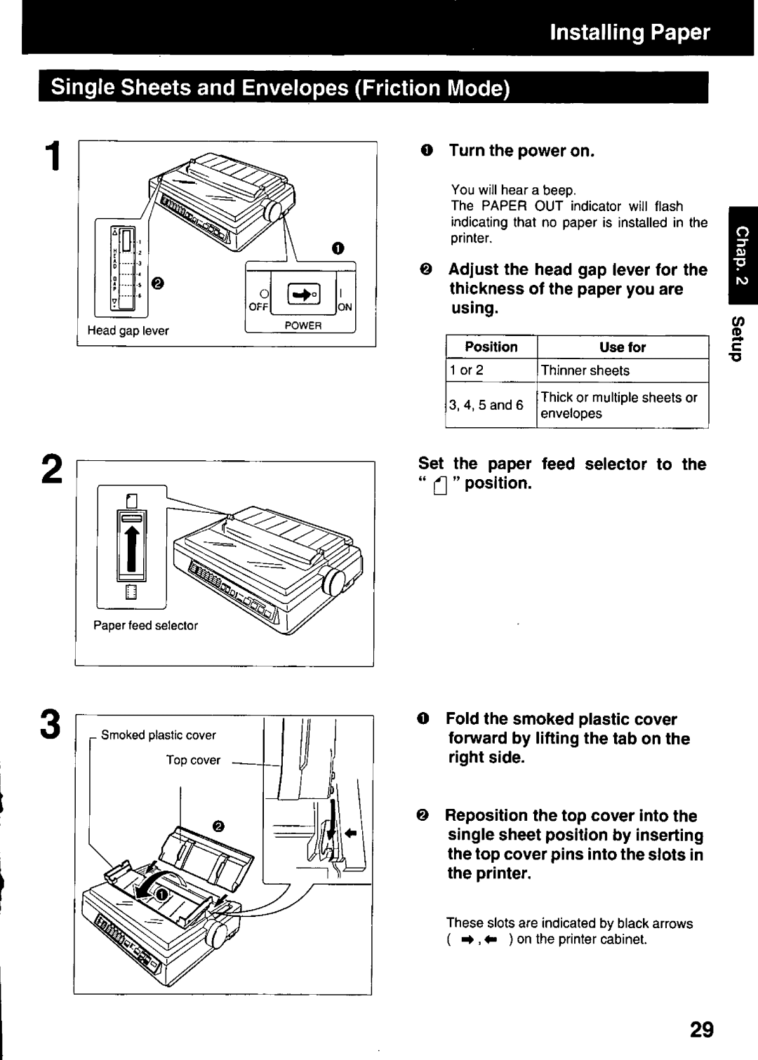 Panasonic KX-P3123 manual 