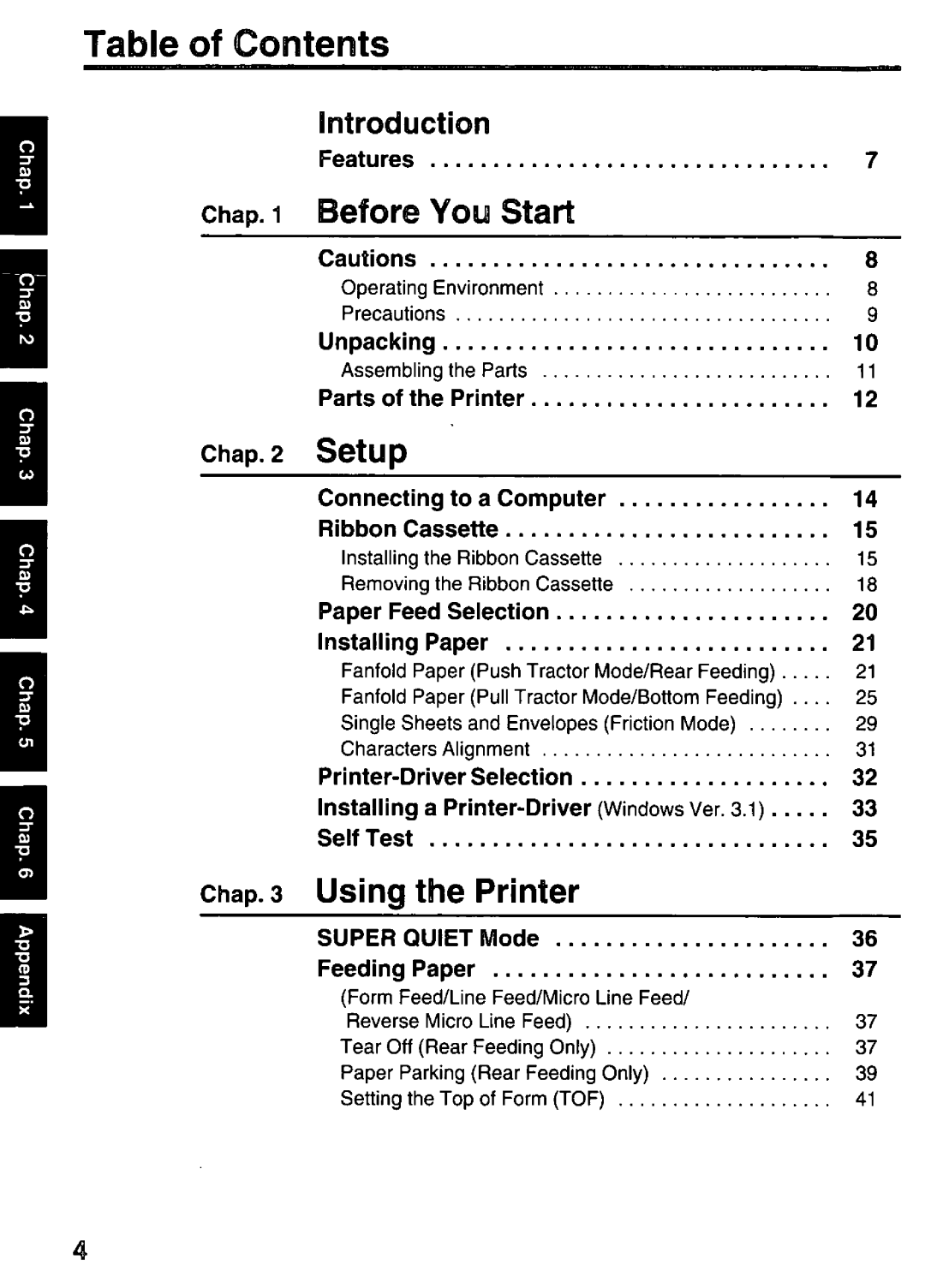 Panasonic KX-P3123 manual 