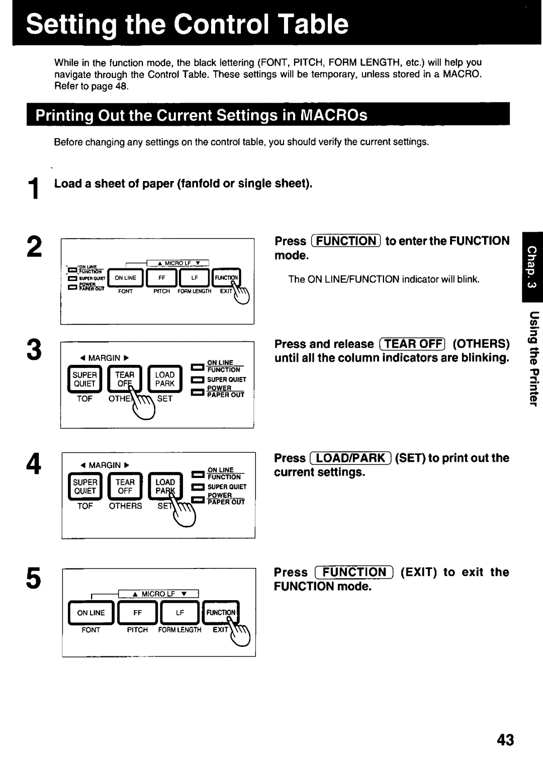 Panasonic KX-P3123 manual 