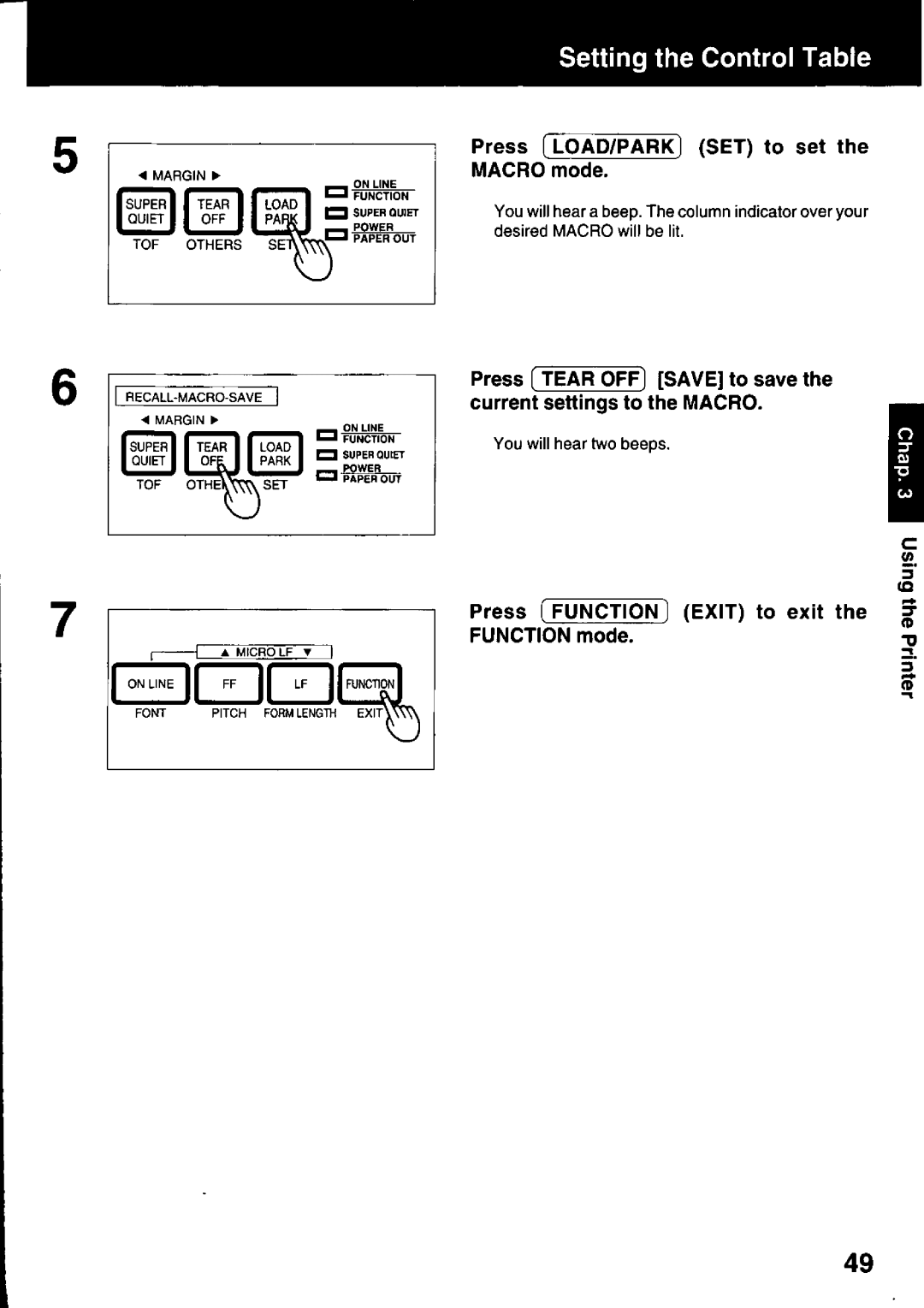 Panasonic KX-P3123 manual 