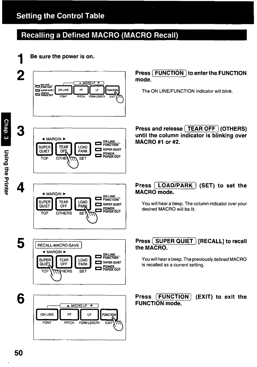 Panasonic KX-P3123 manual 