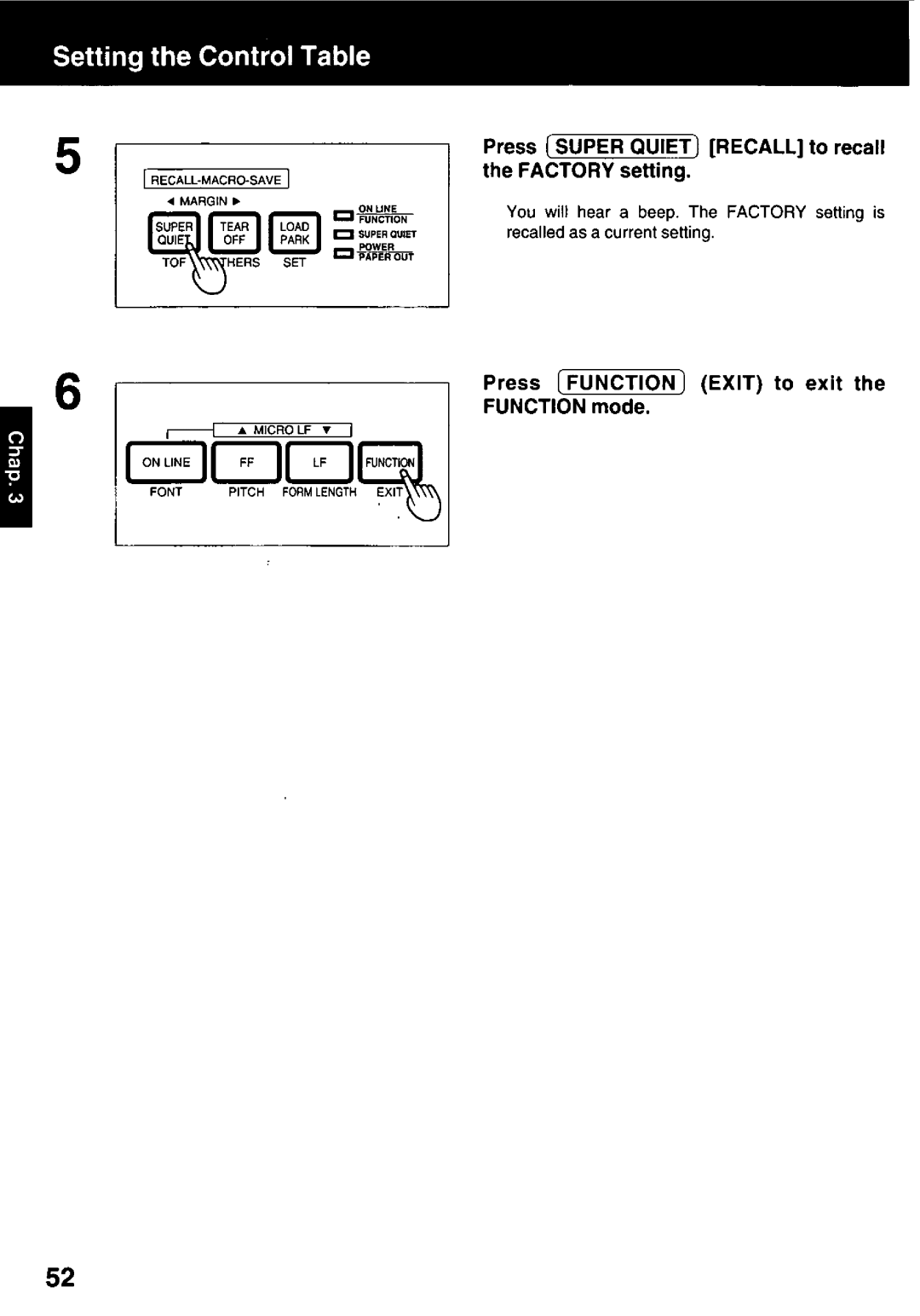 Panasonic KX-P3123 manual 