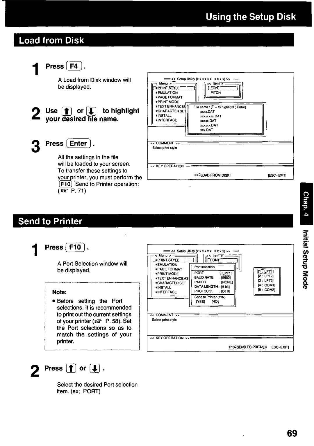 Panasonic KX-P3123 manual 