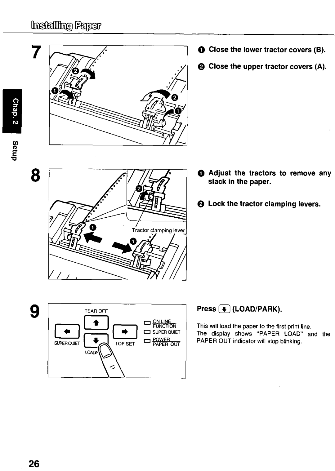 Panasonic KX-P3124 manual 