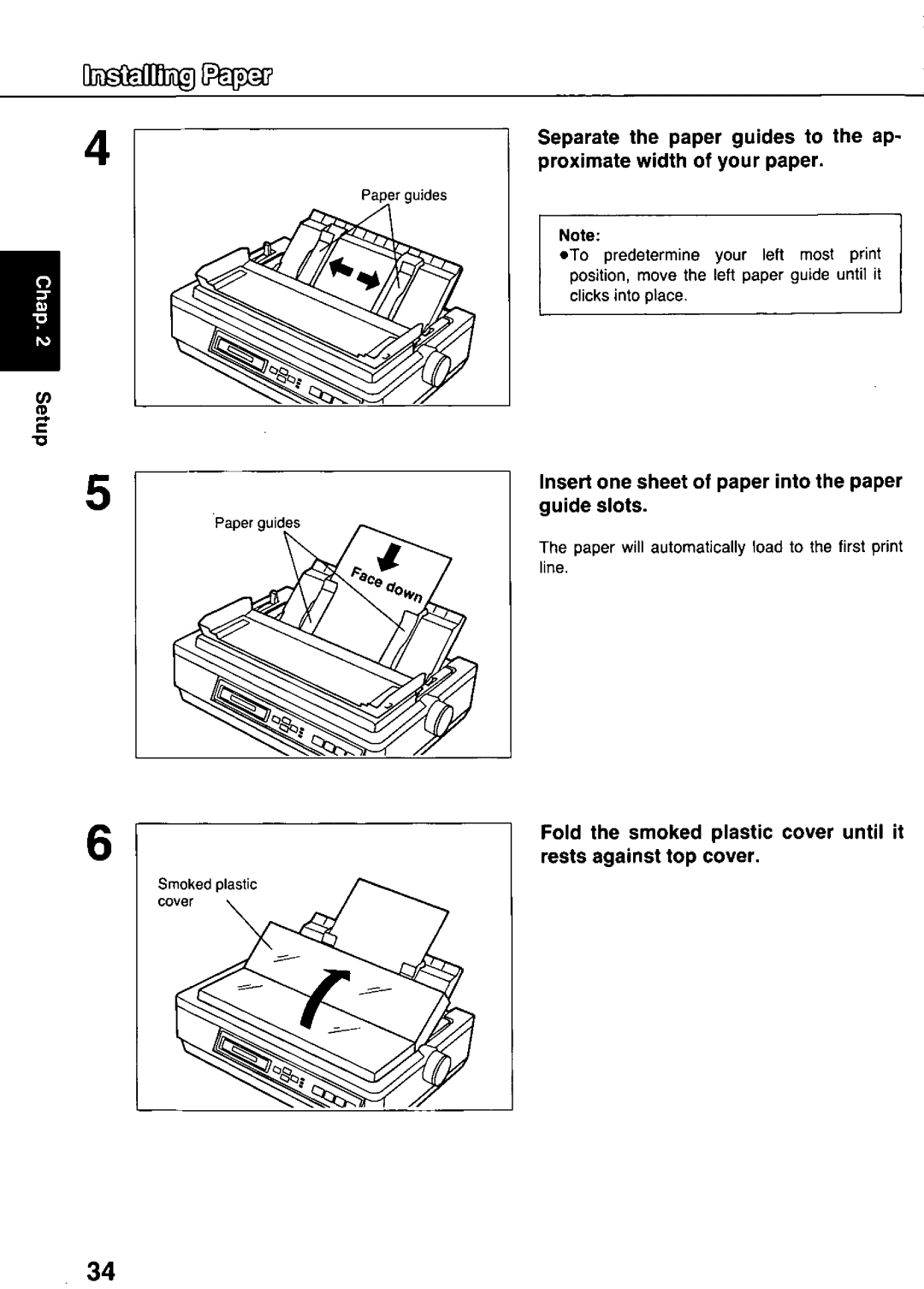 Panasonic KX-P3124 manual 