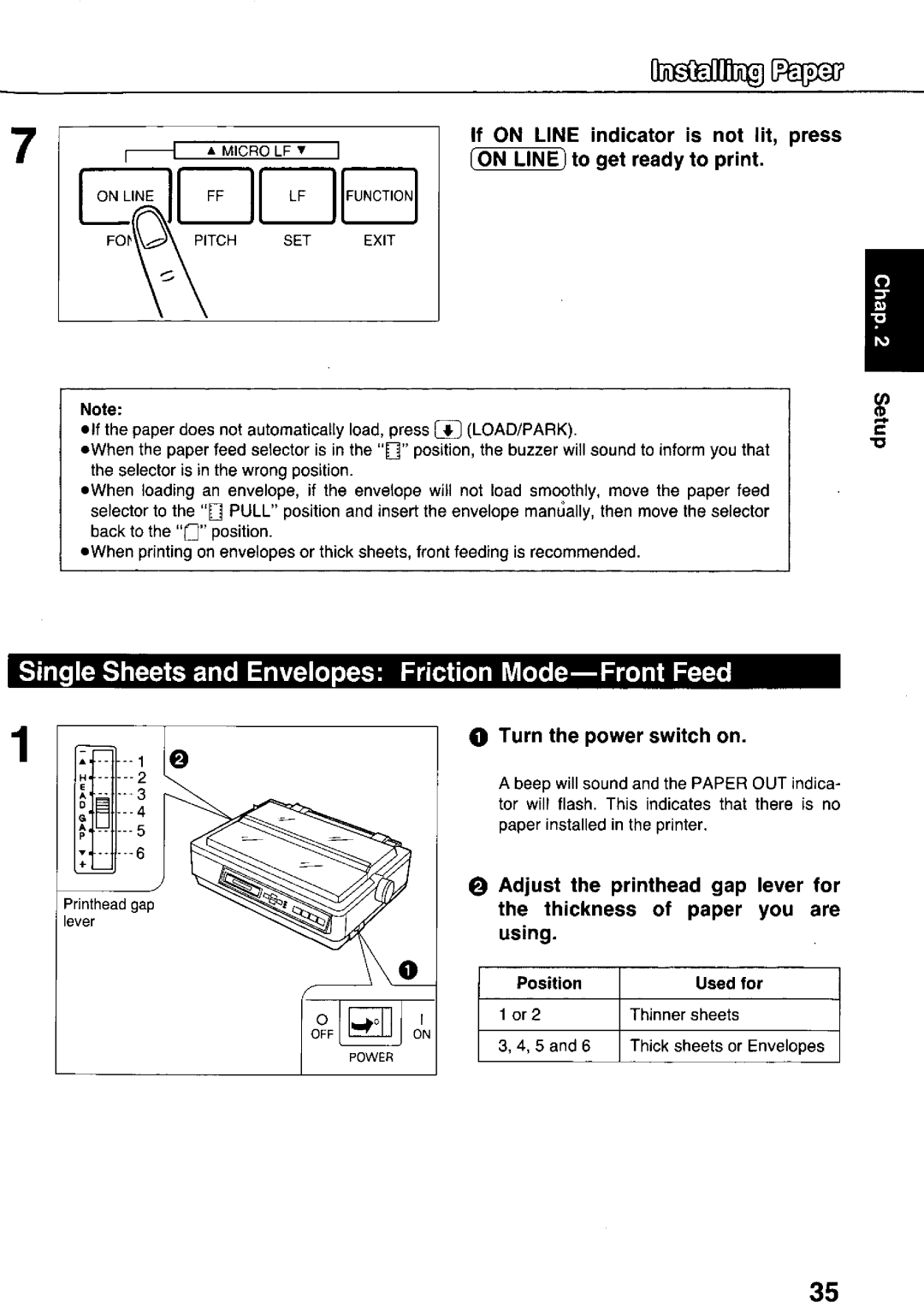 Panasonic KX-P3124 manual 