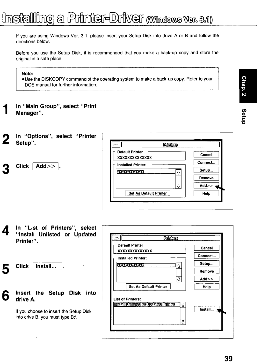 Panasonic KX-P3124 manual 