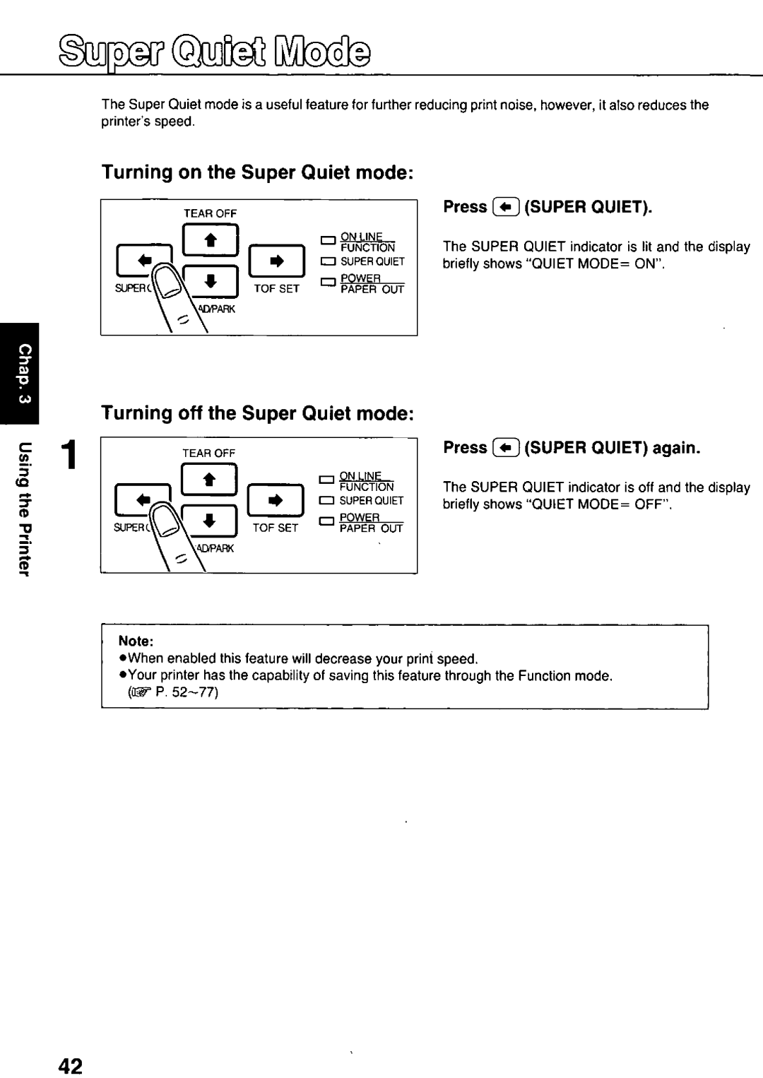 Panasonic KX-P3124 manual 