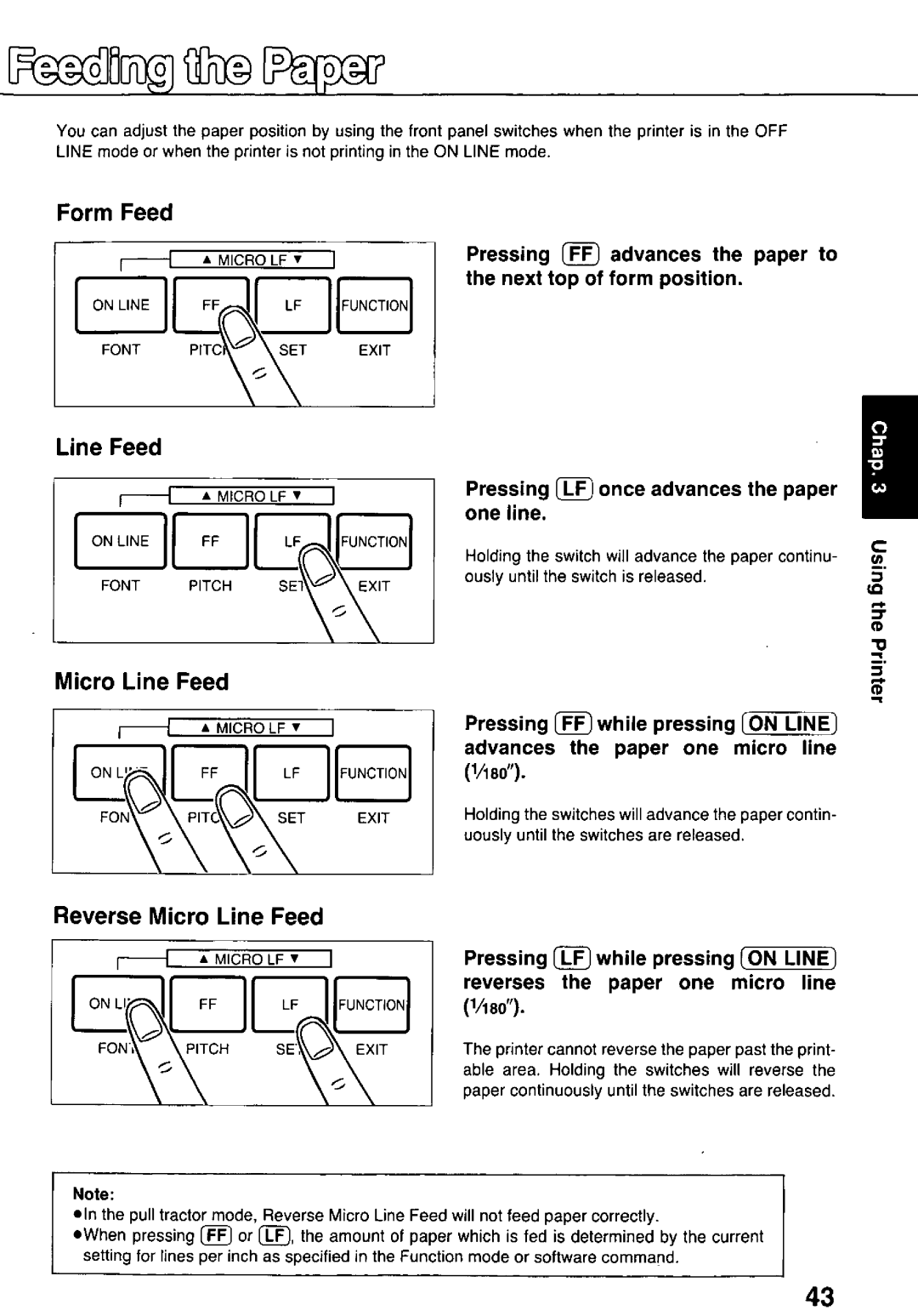 Panasonic KX-P3124 manual 