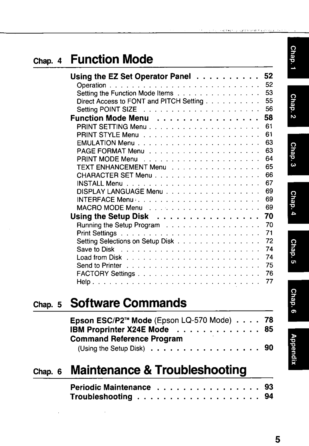 Panasonic KX-P3124 manual 