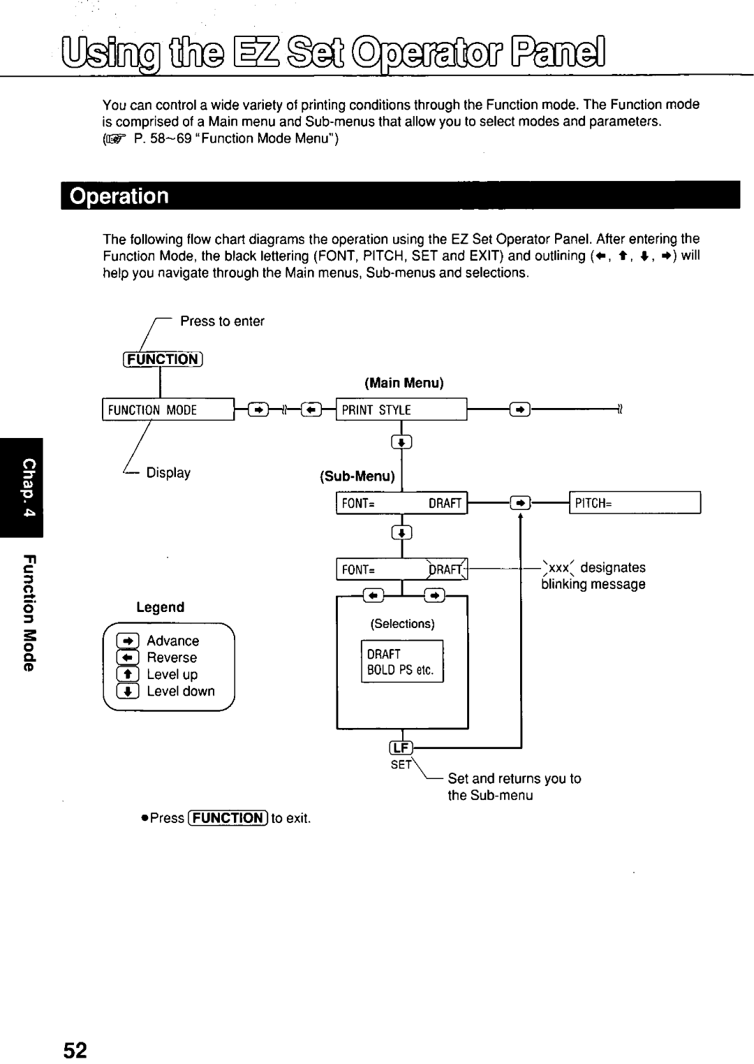 Panasonic KX-P3124 manual 