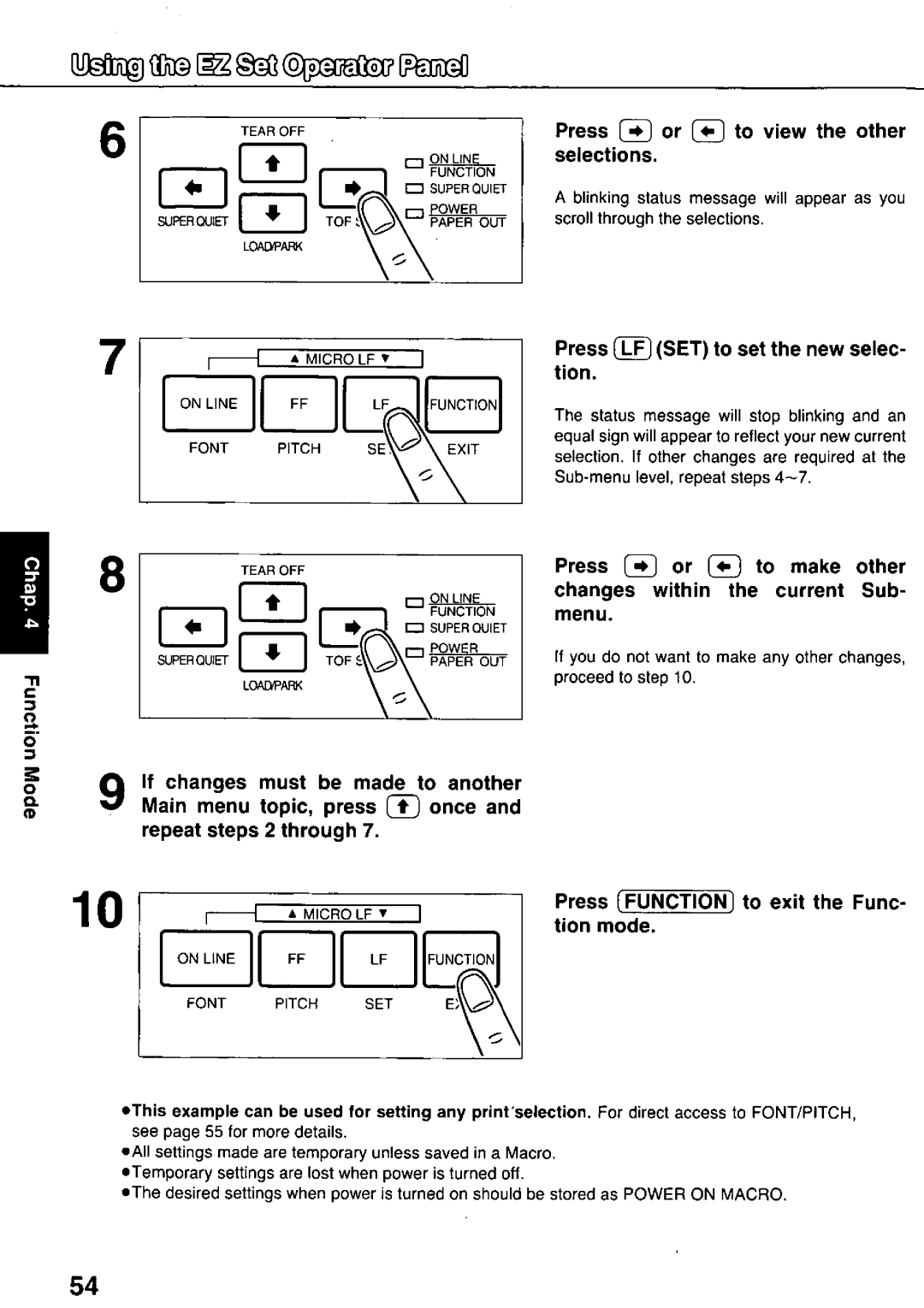 Panasonic KX-P3124 manual 