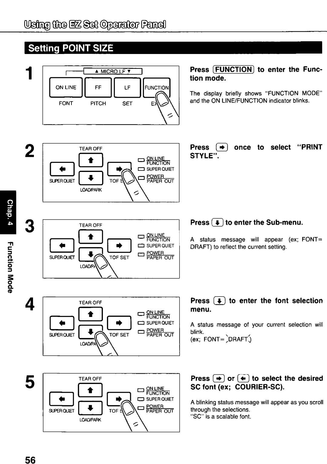 Panasonic KX-P3124 manual 