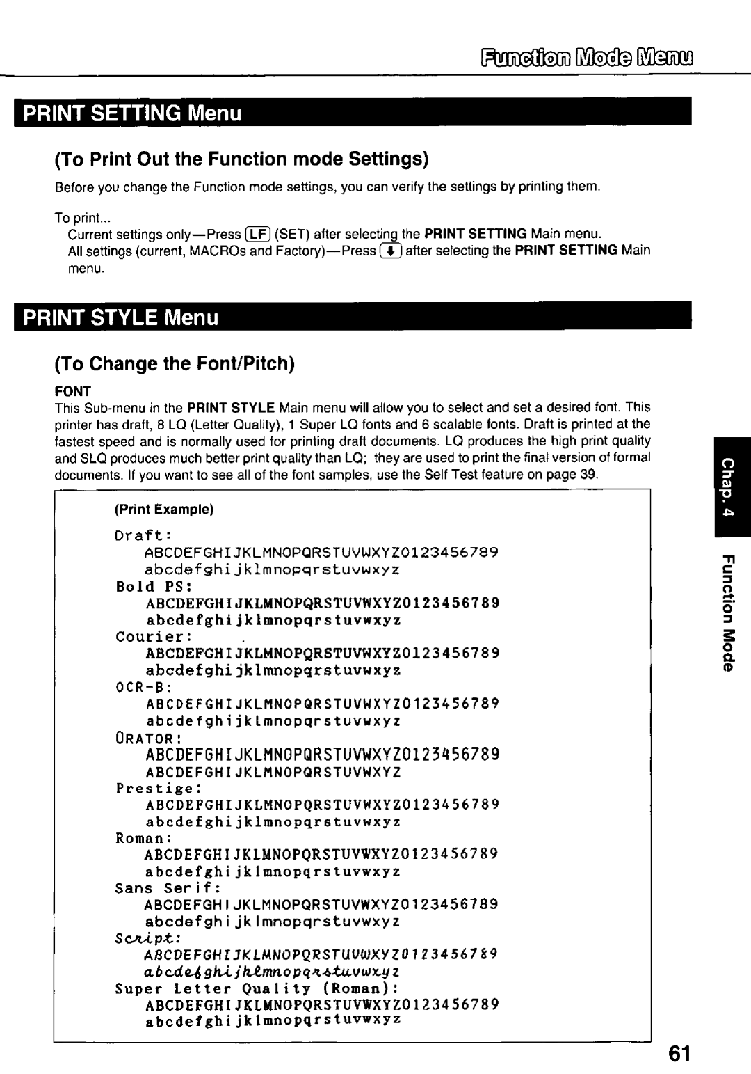 Panasonic KX-P3124 manual 