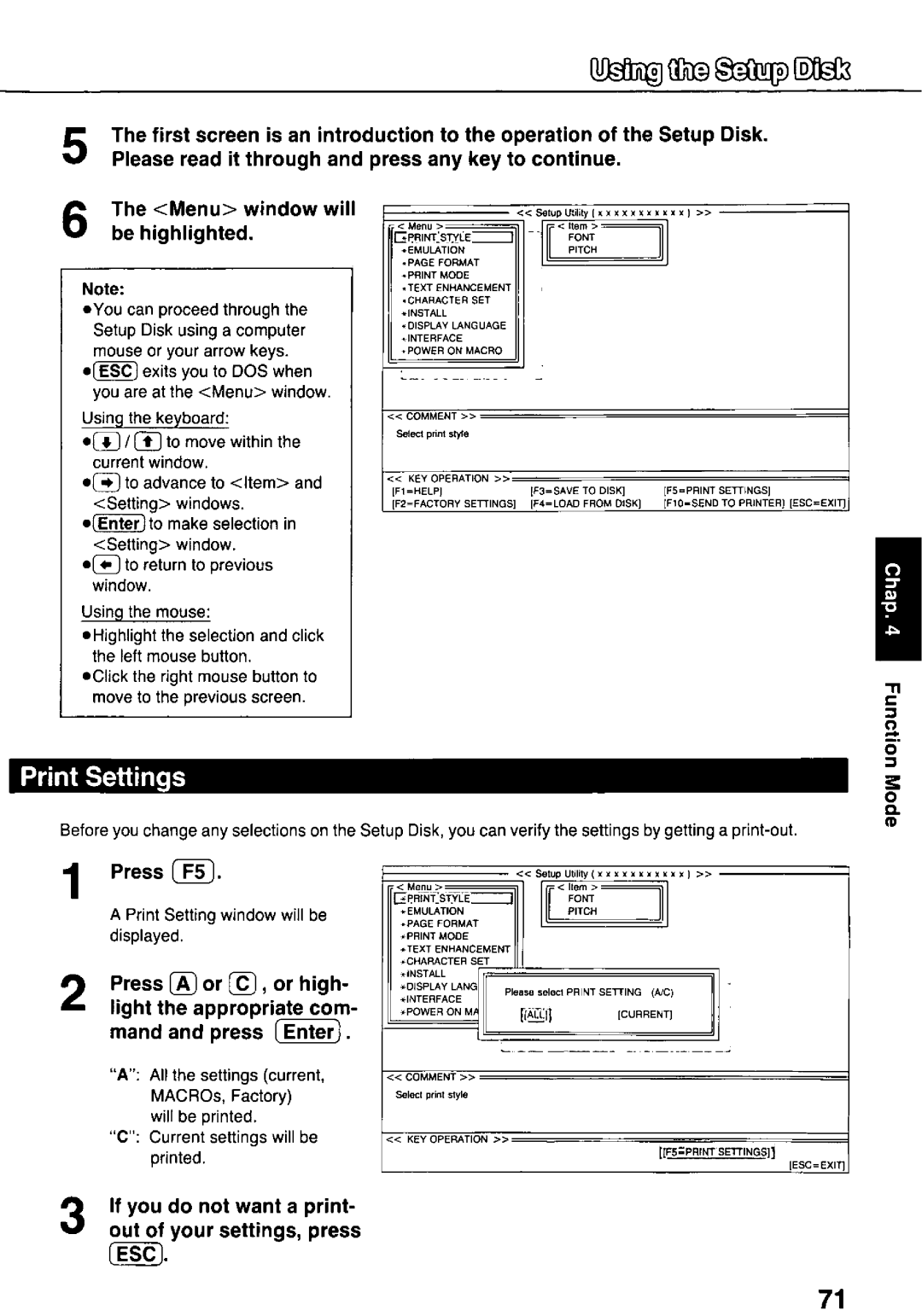 Panasonic KX-P3124 manual 