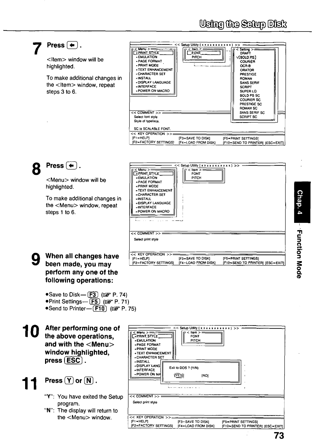 Panasonic KX-P3124 manual 