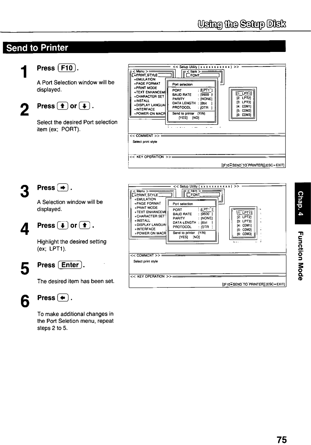 Panasonic KX-P3124 manual 