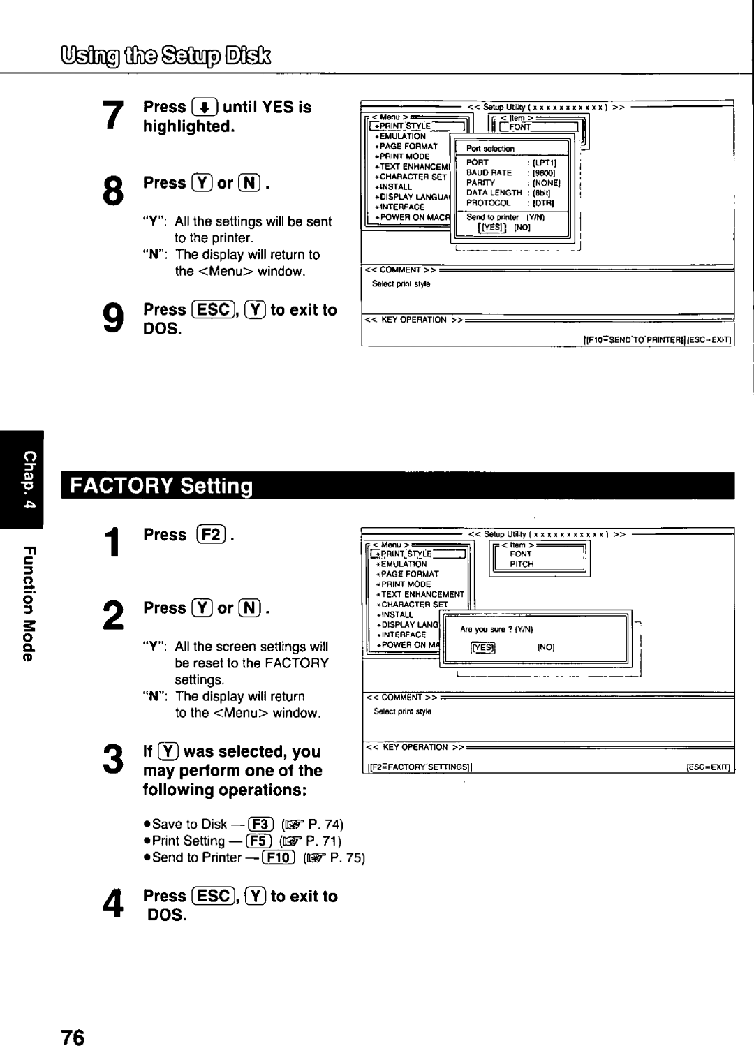 Panasonic KX-P3124 manual 