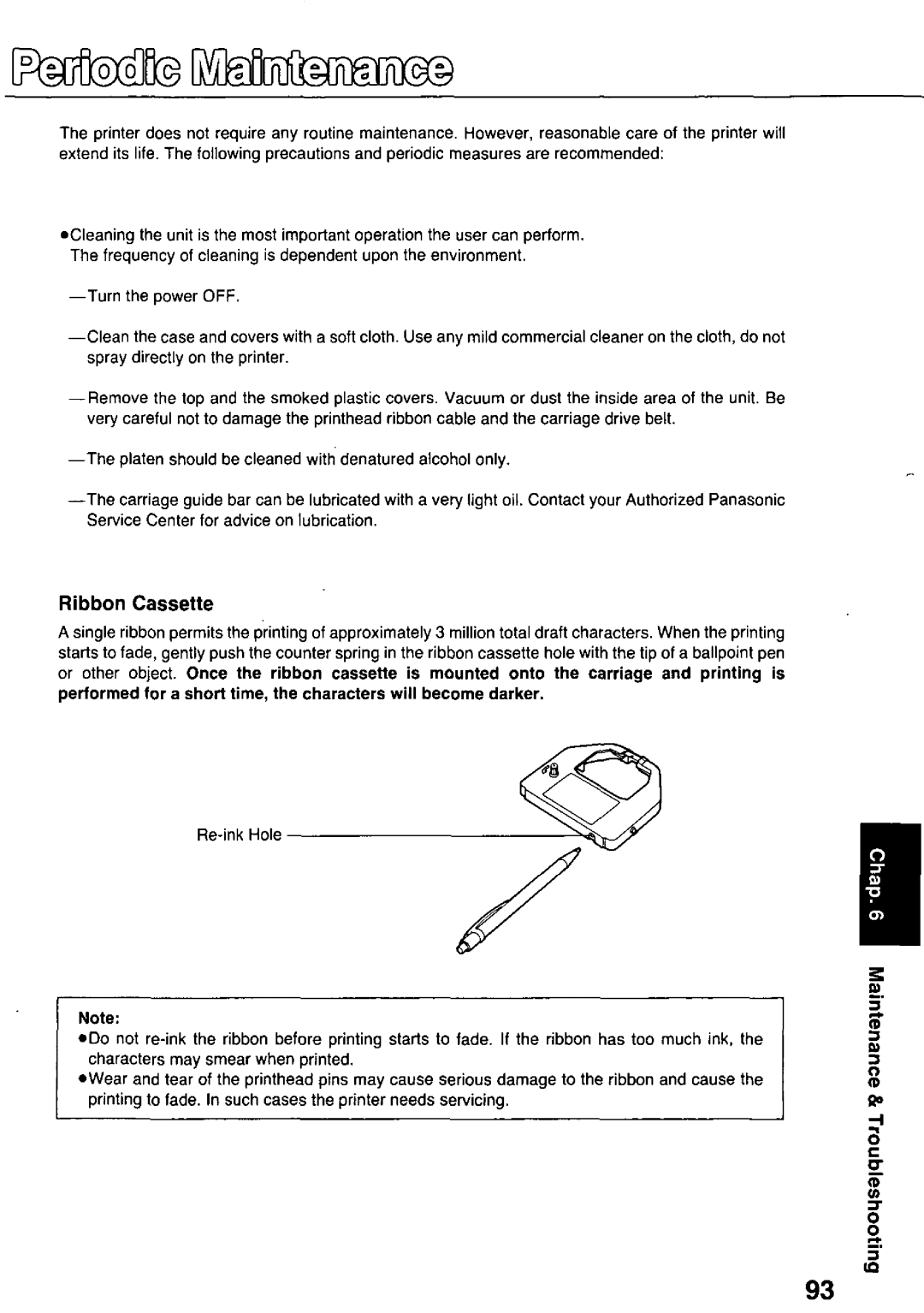 Panasonic KX-P3124 manual 