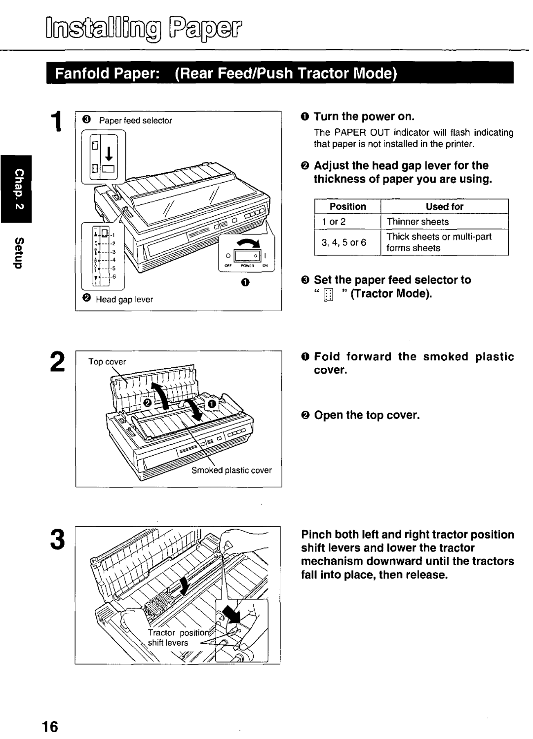 Panasonic KX-P3626 manual 