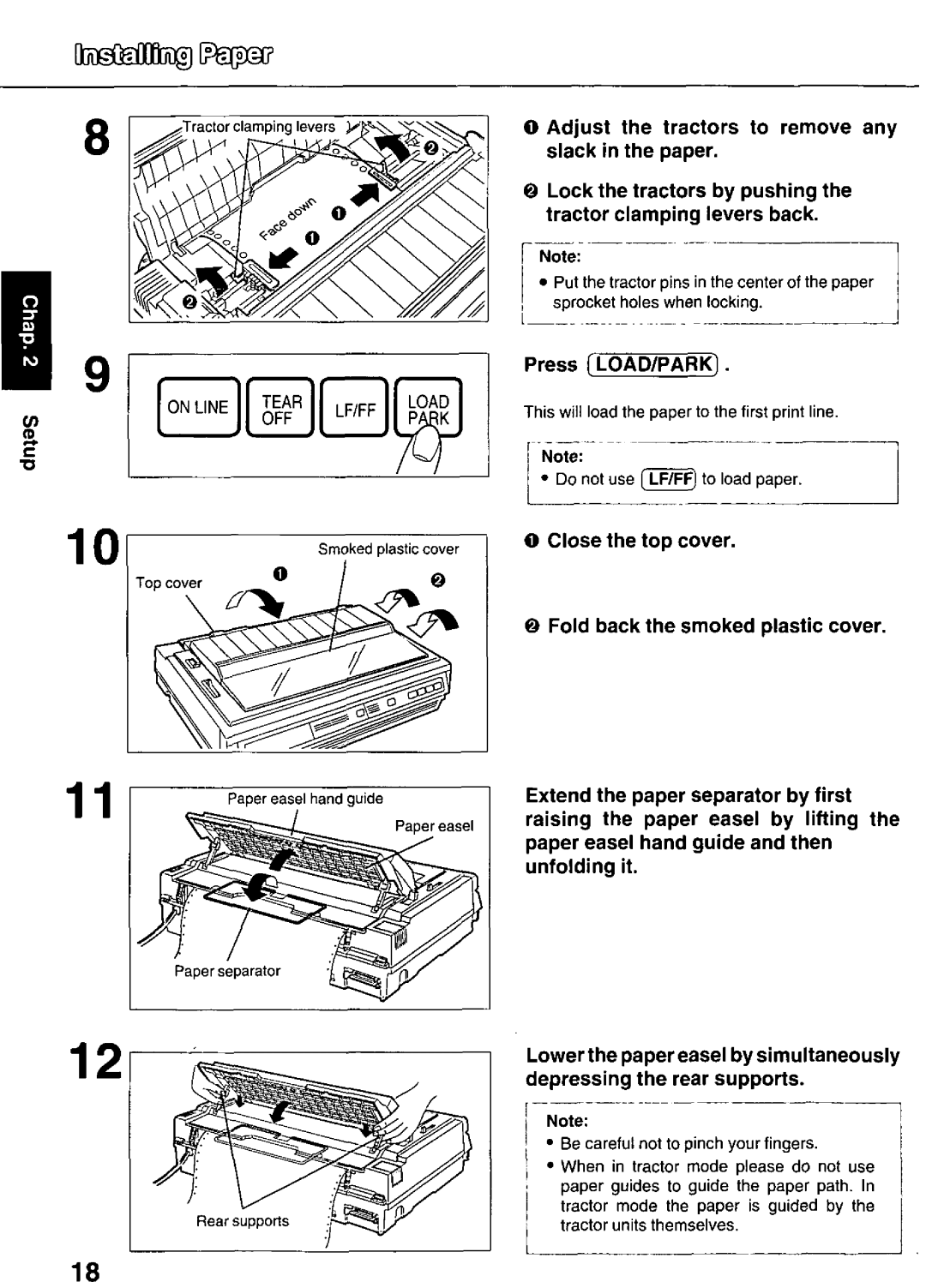 Panasonic KX-P3626 manual 