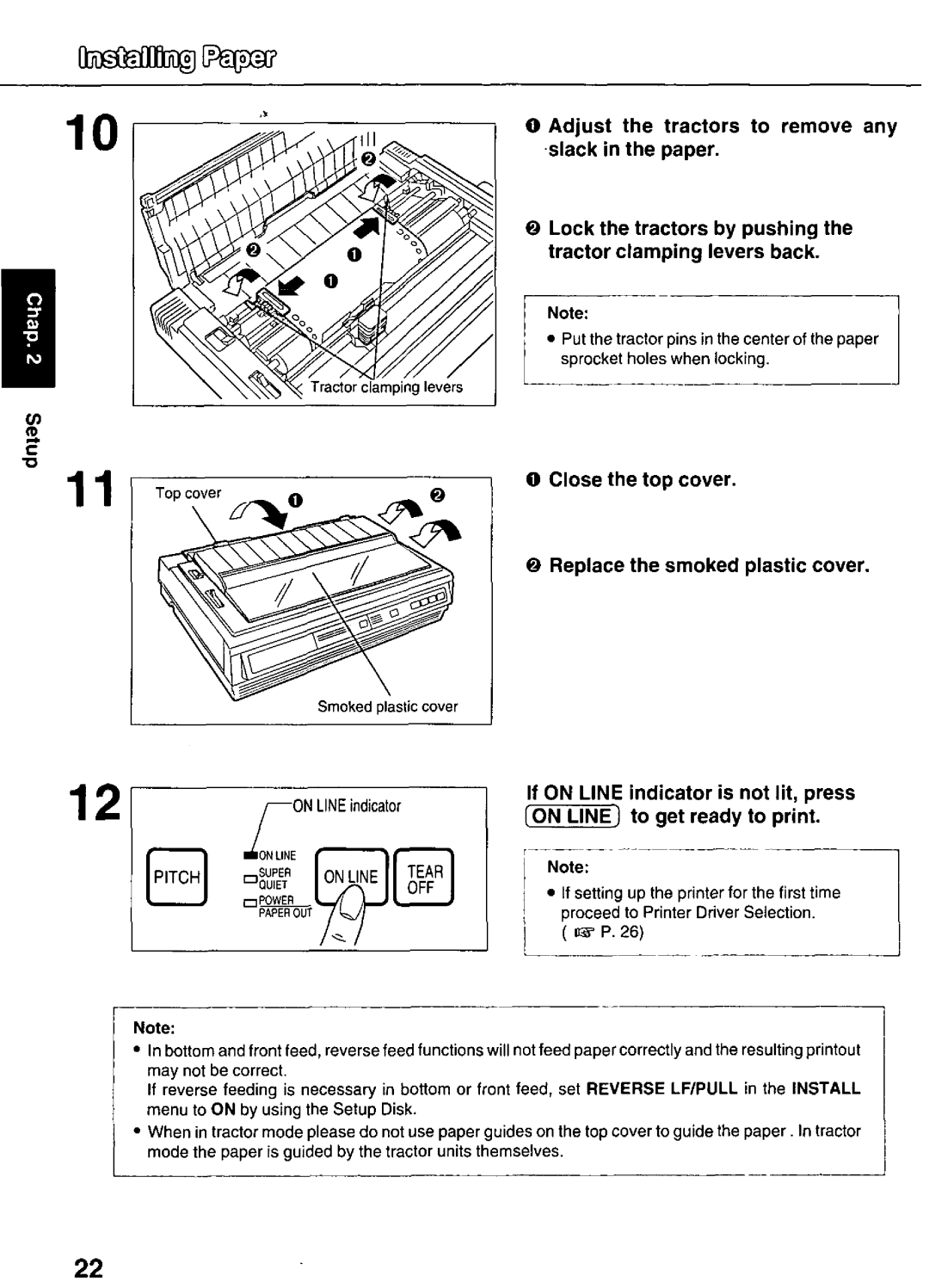 Panasonic KX-P3626 manual 