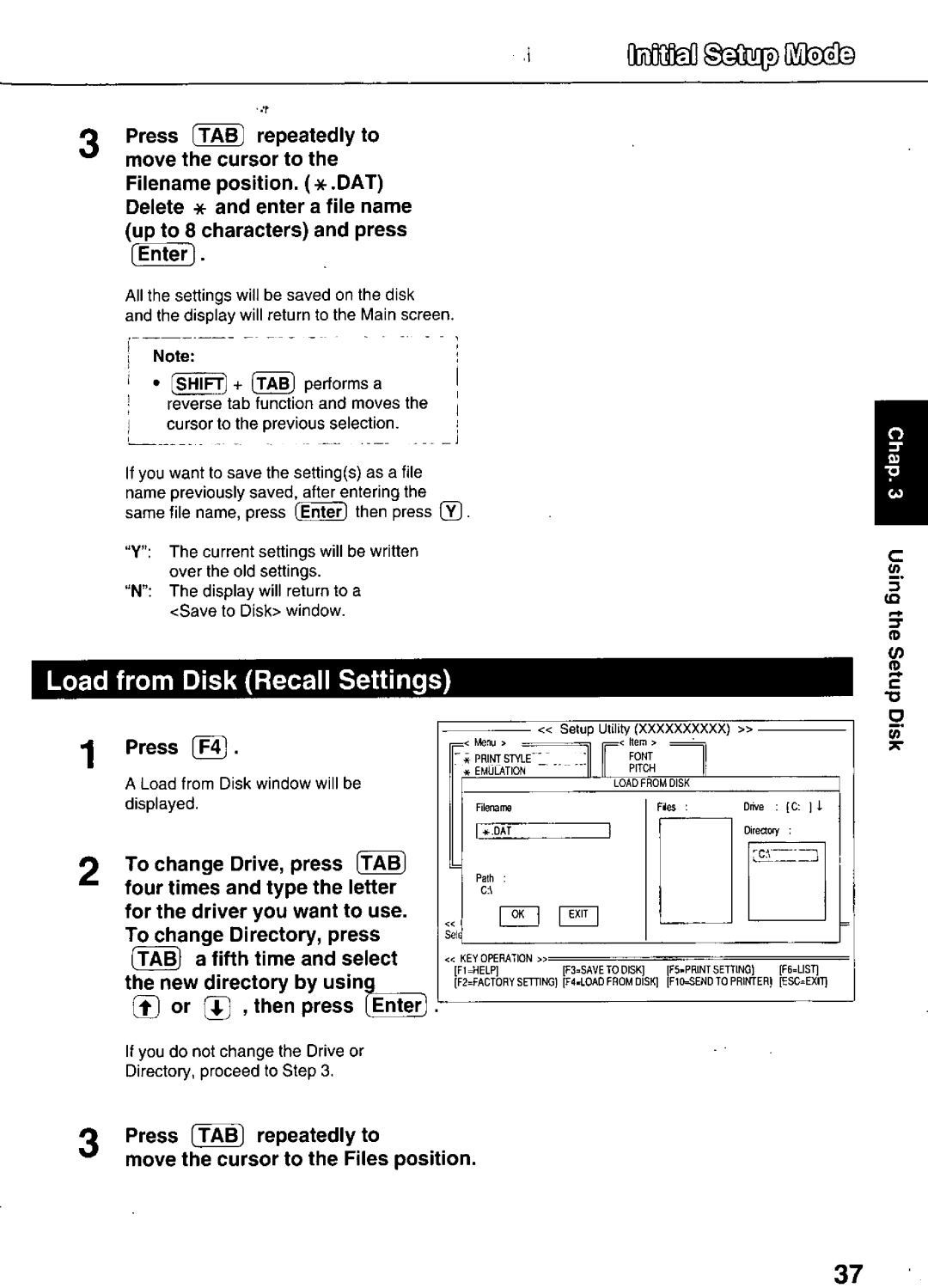 Panasonic KX-P3626 manual 