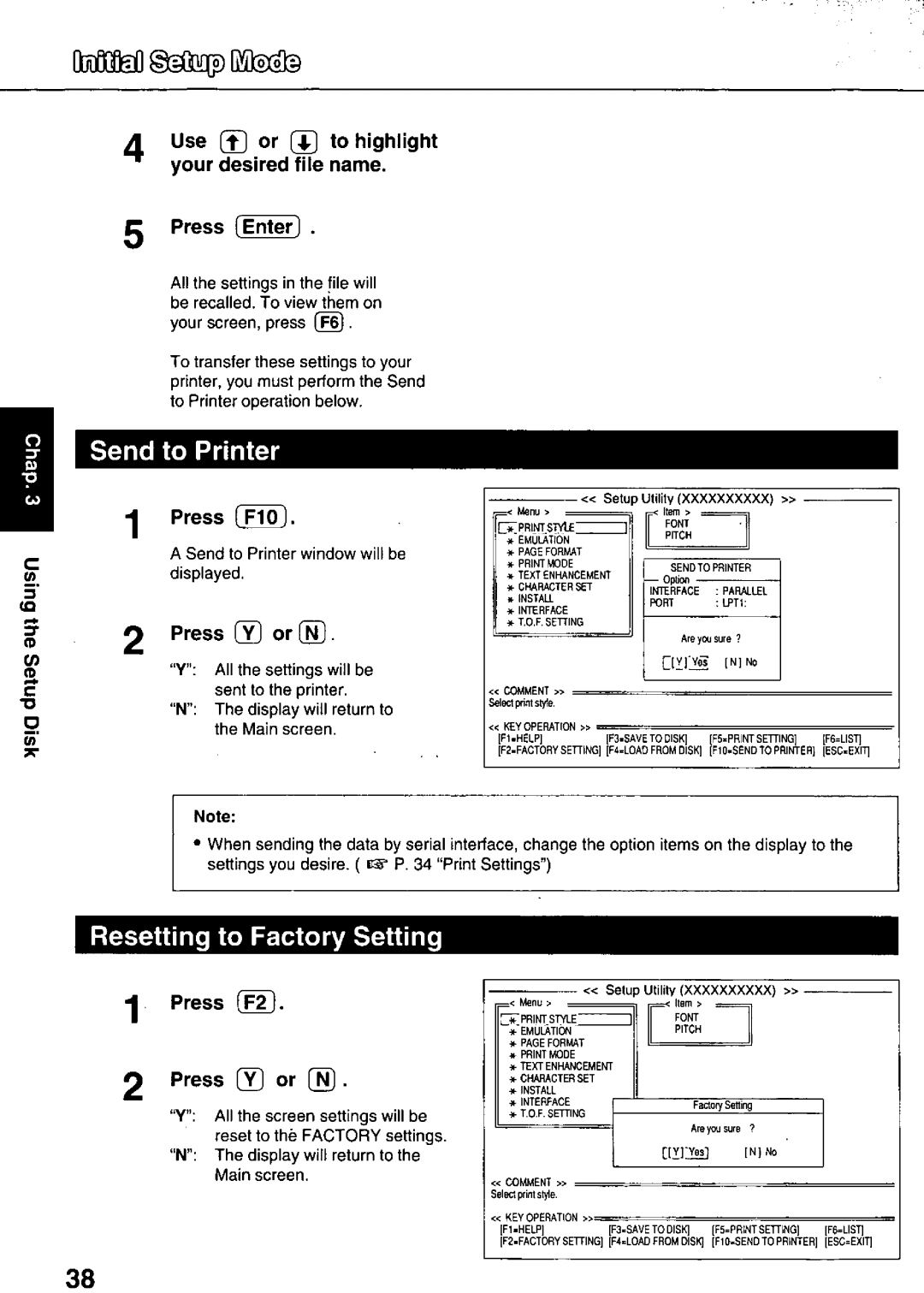 Panasonic KX-P3626 manual 