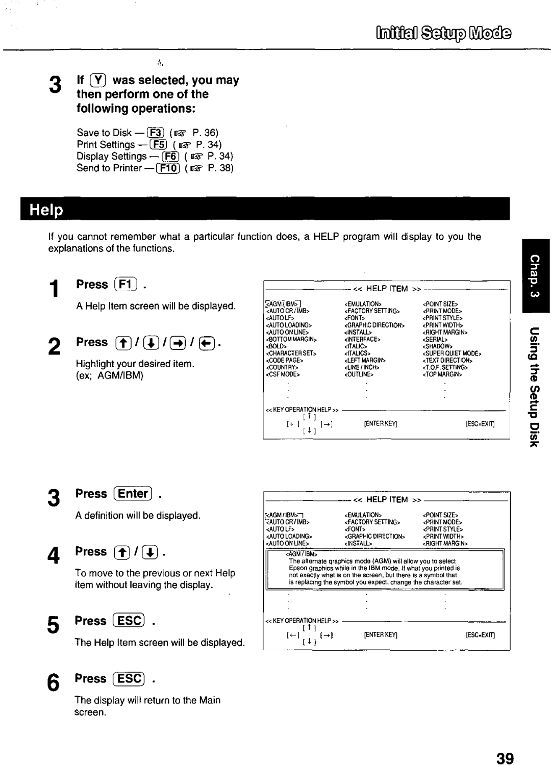 Panasonic KX-P3626 manual 