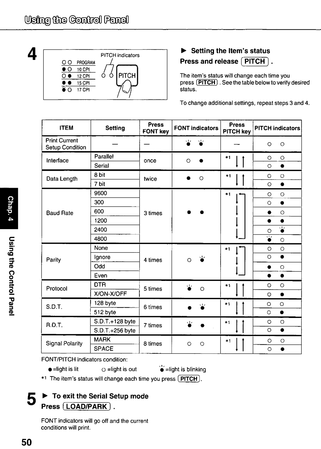 Panasonic KX-P3626 manual 