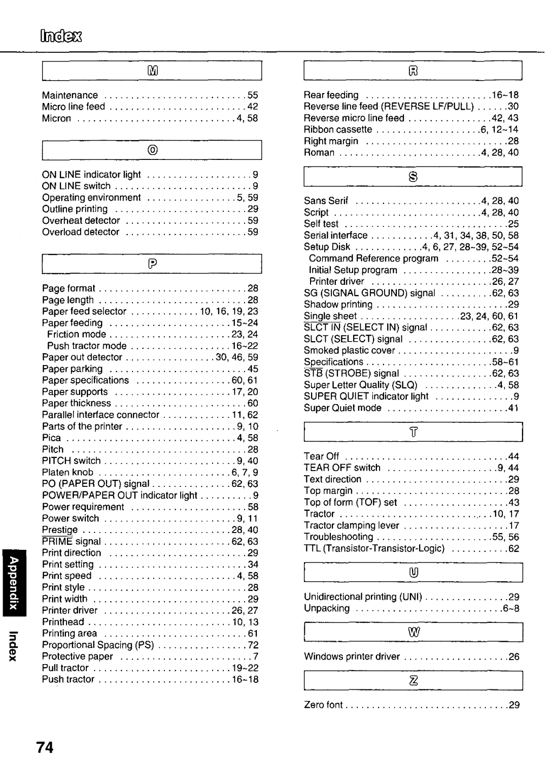 Panasonic KX-P3626 manual 